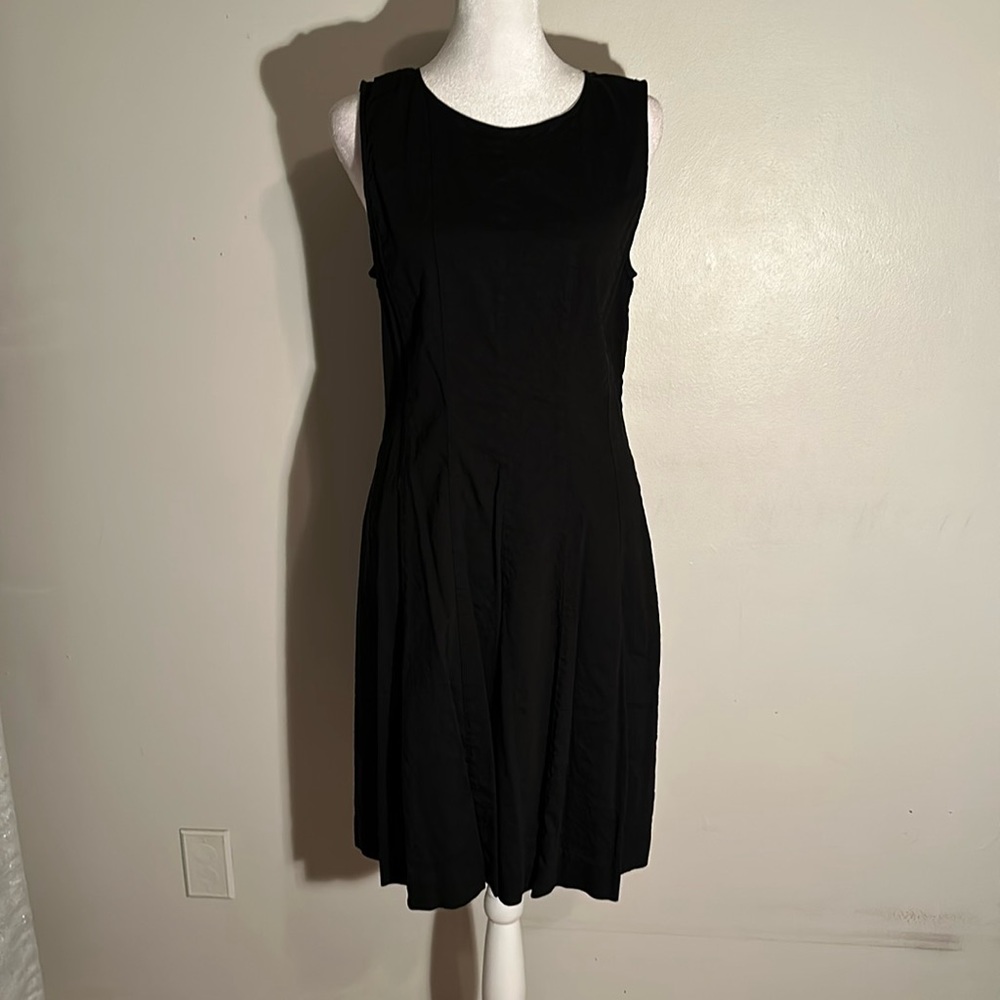 Theory Black Sleeveless Dress Size 10.